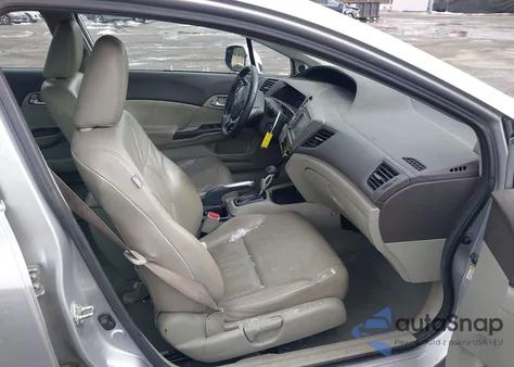 2012 Honda Civic Ex-L z USA, uszkodzony, nr VIN 19XFB2F95CE358955